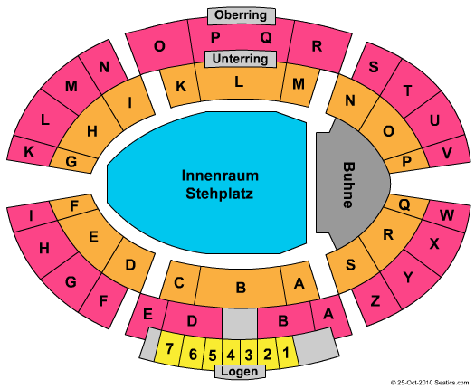 Volkswagen Halle Seating Chart